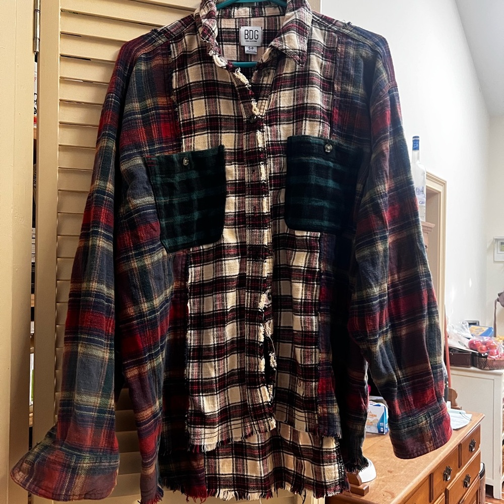BDG Urban Outfitters flannel Plaid Shirt